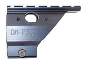 Rail 6 slots dport aluminium CNC pour P99
