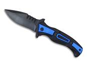 Couteau pliant ouverture assistée Noir/Bleu lame 10cm