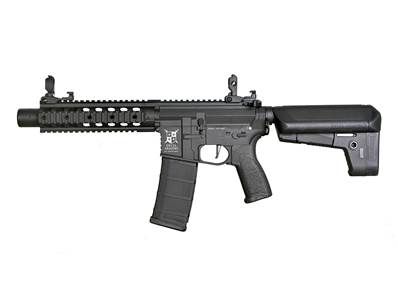 Delta Armory M4 SilentOps 8 Noir Bravo AEG 1.2J Pack complet