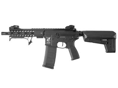 Delta Armory M4 AR15 Full Metal Short M-LOK Noir Alpha AEG 1.2J Pack