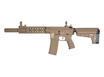 Delta Armory M4 SilentOps 9 Tan Charlie AEG 1J Pack complet