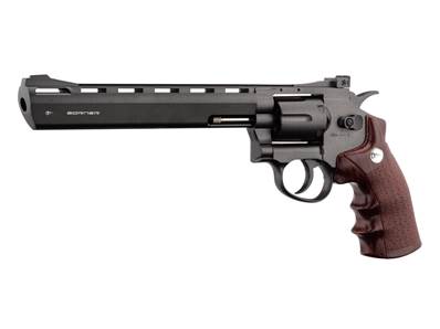 Borner Revolver Super Sport 703 8'' 4.5mm bb Noir CO2 Full Metal 3J